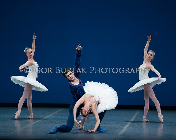 Lia Cirio & Lasha Khozashvili in   Balanchine's  Symphony in C